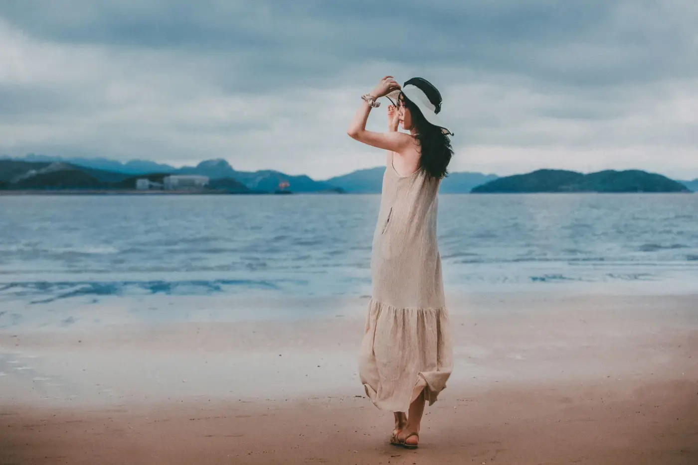 Coastal editorial scene